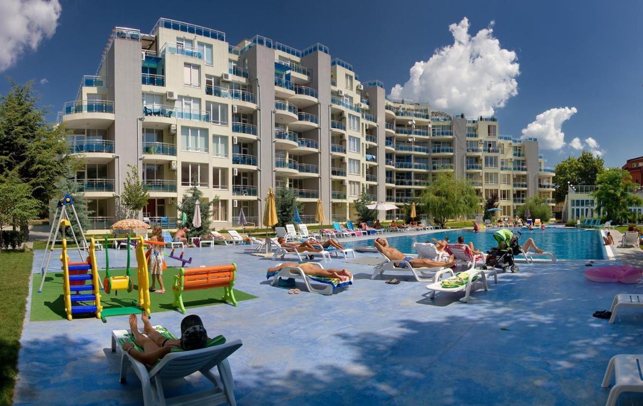 Oazis Sea View Apartment Ravda Bagian luar foto